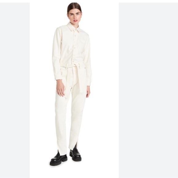 Extra reduction Weekend Special Rag & Bone MIA Jumpsuit in Ecru Size Small NWT - Picture 3 of 4